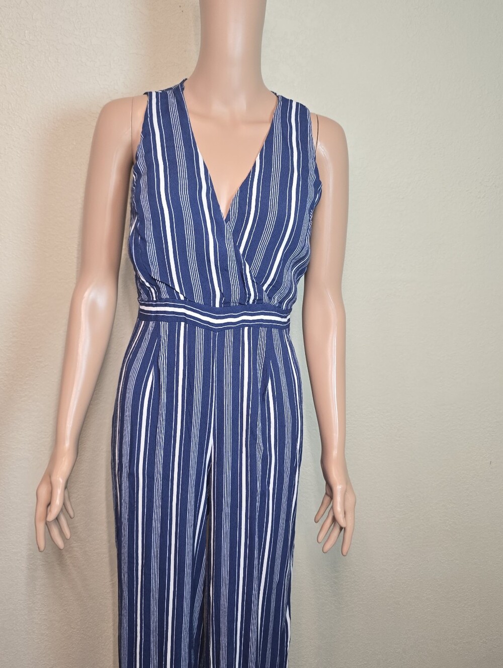 Lulus Womens Blue Jumpsuit Size Medium - Picture 14 of 16